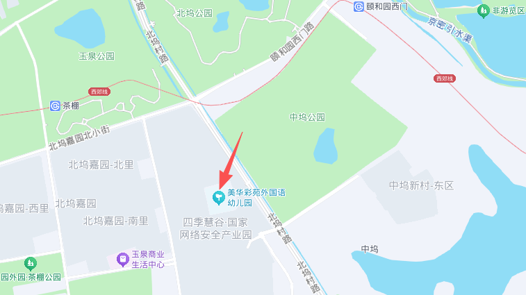园区地理位置地图